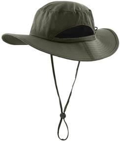 img 4 attached to LLmoway Outdoor Breathable Bucket Summer Boys' Accessories for Hats & Caps