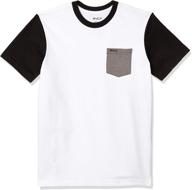 rvca ollie color block sleeve logo