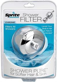 img 3 attached to 🚿 Enhance Your Shower Experience with the Sprite SL2-CM Slim-Line 2 Universal Shower Filter in Chrome!