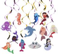 mermaid party decorations colorful decorations logo