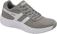 👟 stylish and versatile: gola draken run grey white men's shoes - perfect for any occasion логотип