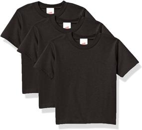 img 4 attached to 👕 Hanes Boys' Essential Short Sleeve T-shirt Value Pack (3-pack) - Enhanced for Better SEO