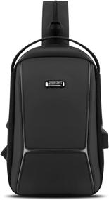 img 4 attached to Shoulder Crossbody Backpack Waterproof Lightweight
