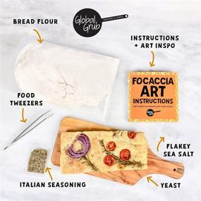 img 3 attached to 🥖 Global Grub DIY Focaccia Art Kit: Personalized Bread Masterpieces at Home!