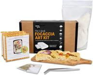 🥖 global grub diy focaccia art kit: personalized bread masterpieces at home! logo