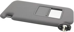 img 2 attached to 🌞 Driver Side Sun Visor for Toyota RAV4 with Sunroof 2006-2013 - Ezzy Auto Gray