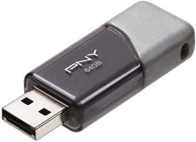 img 1 attached to 💾 PNY 64GB USB 3.0 Флеш-накопитель Elite Turbo Attache 3 (Набор из десяти штук) + (5) Петель.