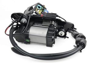 img 2 attached to 🚙 Jeep Grand Cherokee Air Suspension Compressor with Bracket - Replacement for 3.6L V6 5.7L 6.4L V8 2011-2020 - Part# 68041137AD 68041137AE 68041137AF - GELUOXI