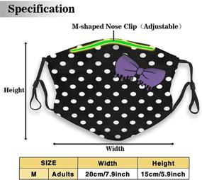 img 3 attached to XUAHEIU Fashion Washable Reusable Windproof Sports & Fitness