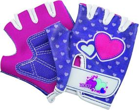 img 1 attached to Protective Gear for Girls: Bell Girls Riderz Street Shred Pad and Glove Set