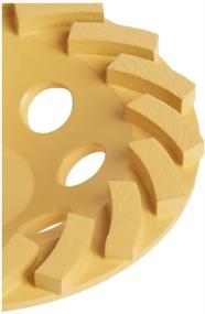 img 1 attached to 🔩 Durable 5-Inch DEWALT Diamond Cup Grinding Wheel (DW4777T)