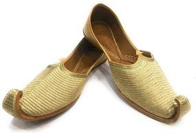 img 3 attached to Step Style Khussa Punjabi Handmade Men's Shoes