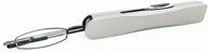 👓 i-mag mini slim metal spring hinge reading glasses (1.50, grey) with slide open hard case: stylish and protective eyewear logo