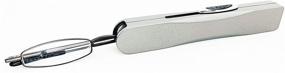 img 4 attached to 👓 I-Mag Mini Slim Metal Spring Hinge Reading Glasses (1.50, Grey) with Slide Open Hard Case: Stylish and Protective Eyewear