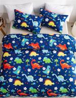 bedding dinosaur reversible microfiber lightweight logo