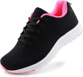img 2 attached to JABASIC Breathable Running Sneakers Lightweight Women's Shoes and Athletic