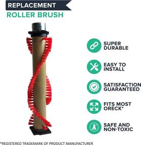 img 3 attached to 🔧 Think Crucial: 3 Pack Replacement for Oreck XL Roller Brush & Belt - Part # 030-0604, XL010-0604, 016-1152 & 7520201