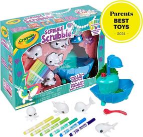 img 2 attached to 🎨 Unleash Creativity with the Crayola Scribble Scrubbie Playset Animals!