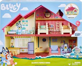 img 3 attached to 🏠 Discover Endless Fun with Bluey Family Home Playset - 13024