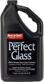 img 4 attached to 🔍 HOPE'S Perfect Glass Cleaner Refill, 67.6-Ounce, Streak-Free - Glass Cleaner Refill, Less Wiping, No Residue - Black (2LPG6)