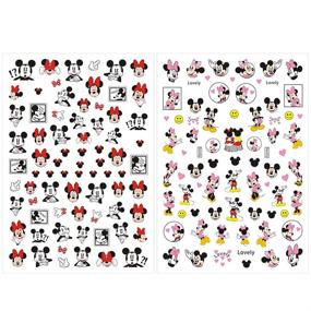 img 1 attached to 🌟 3D Nail Art Stickers: Adorable Cartoon Designs for Manicure Decoration - 150+ Decals