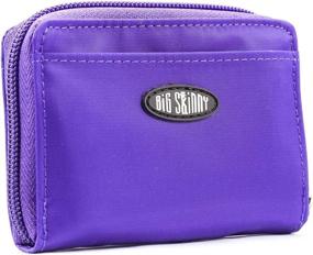 img 1 attached to 💜 SEO-Enhanced Purple Big Skinny Accordion Wallet