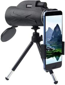 img 4 attached to Monocular Definition Waterproof Telescopes Smartphone