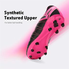 img 2 attached to DREAM PAIRS Soccer Football Cleats Shoes for Boys and Girls (Toddler, Little Kid, Big Kid)