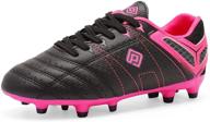 dream pairs soccer football cleats shoes for boys and girls (toddler, little kid, big kid) logo