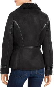 img 1 attached to Calvin Klein Womens Shearling X Small Women's Clothing