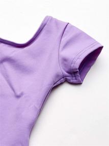 img 1 attached to 🩰 Capezio Girls Team Basic Short Sleeve Leotard: Stylish Comfort for Young Dancers