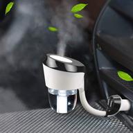 🚗 enhance your drive with eessen car diffuser humidifiers: essential oil diffusers and usb car charger adapter in black logo