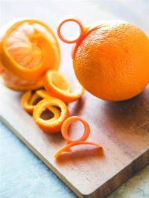 img 1 attached to 🍊 6-Pack Orange Opener and Citrus Fruit Peeler- Remove Orange Skin Efficiently