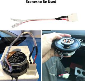 img 1 attached to Upgraded RED WOLF Front Center Dash Pro Tweeter Speaker Wiring Harness for Toyota Corolla (2012-2019), Toyota Highlander (2008-2019), Subaru (2012-2020) - Factory Connector, 1 Pair