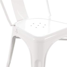 img 1 attached to 🪑 DHP Fiona Dining Chair - Set of 2, White - Improved SEO