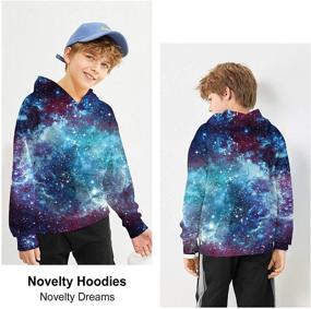 img 3 attached to ID Greatim Hoodies - Толстовка с принтованными рукавами для мальчиков | Одежда, модные толстовки и свитшоты