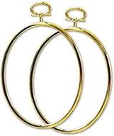 🖼️ janlynn 21-1346 gold oval just-a-frame 2-pack - 3-1/4 x 4-1/4 inch, premium quality logo