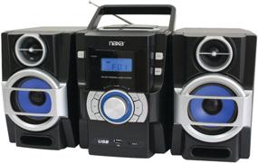 img 1 attached to 🎧 NAXA Electronics NPB-429 Портативный MP3/CD плеер с FM радио и технологией PLL