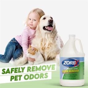 img 2 attached to 🐾 ZORBX Multipurpose Odor Remover - Unscented, Safe for Pets, Children, and All Surfaces, No Harsh Chemicals or Fragrances, Instant and Powerful Odor Eliminator (1/2 Gallon)