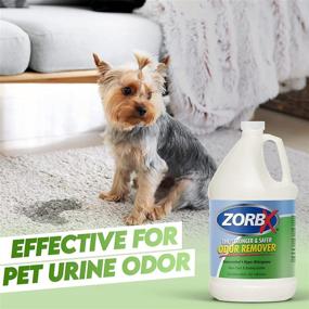 img 3 attached to 🐾 ZORBX Multipurpose Odor Remover - Unscented, Safe for Pets, Children, and All Surfaces, No Harsh Chemicals or Fragrances, Instant and Powerful Odor Eliminator (1/2 Gallon)