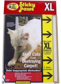 img 1 attached to With Sticky Paws XL Sheets, Say Goodbye to Unwanted Pet Scratches!