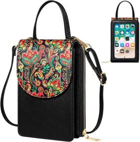 img 4 attached to KUKOO Crossbody Screen Shoulder Handbag: Stylish Women's Handbags, Wallets, and Crossbody Bags