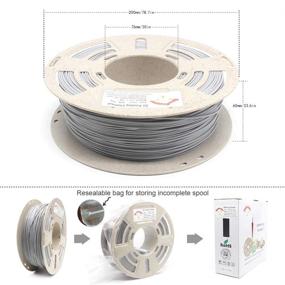 img 1 attached to Reprapper Low Warping ABS 3D Printer Filament: Premium Quality for Reliable Prints!