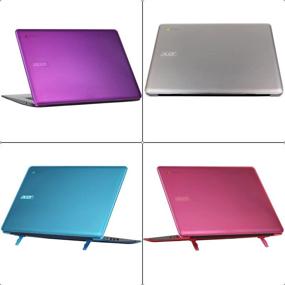 img 2 attached to 🔴 Красный чехол mCover Hard Shell для ноутбука Acer Chromebook 15 CB515 Series 15,6" - Не совместим с более старыми моделями C910 / CB5-571 / CB3-531 Series - Защита ноутбука