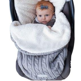 img 4 attached to XMWEALTHY Swaddle Blankets for Sleeping Babies - Home Store & Stroller Essentials