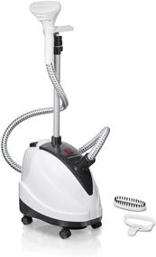 img 4 attached to 👕 Efficient Hamilton Beach Full-Size 2.5L Tank Garment Steamer: 90 Min. Continuous Steaming, White (11552)