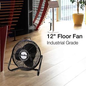 img 3 attached to 💨 Powerful and Durable: Air King 9212 12-Inch Industrial Grade High Velocity Pivoting Floor Fan