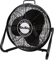 💨 powerful and durable: air king 9212 12-inch industrial grade high velocity pivoting floor fan logo