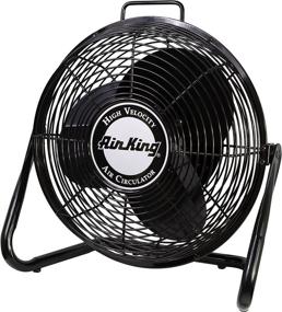 img 4 attached to 💨 Powerful and Durable: Air King 9212 12-Inch Industrial Grade High Velocity Pivoting Floor Fan