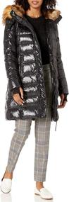 img 4 attached to 🧥 S13 Women's Uptown Long Down Puffer Coat: Warmth and Style Combined
